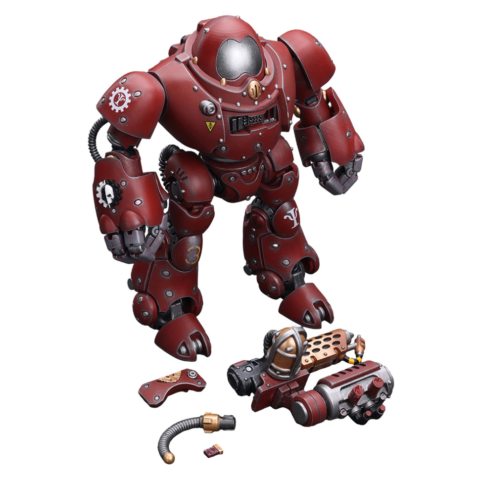 JoyToy Warhammer Adeptus Mechanicus Kastelan Robot with Incendine Combustor