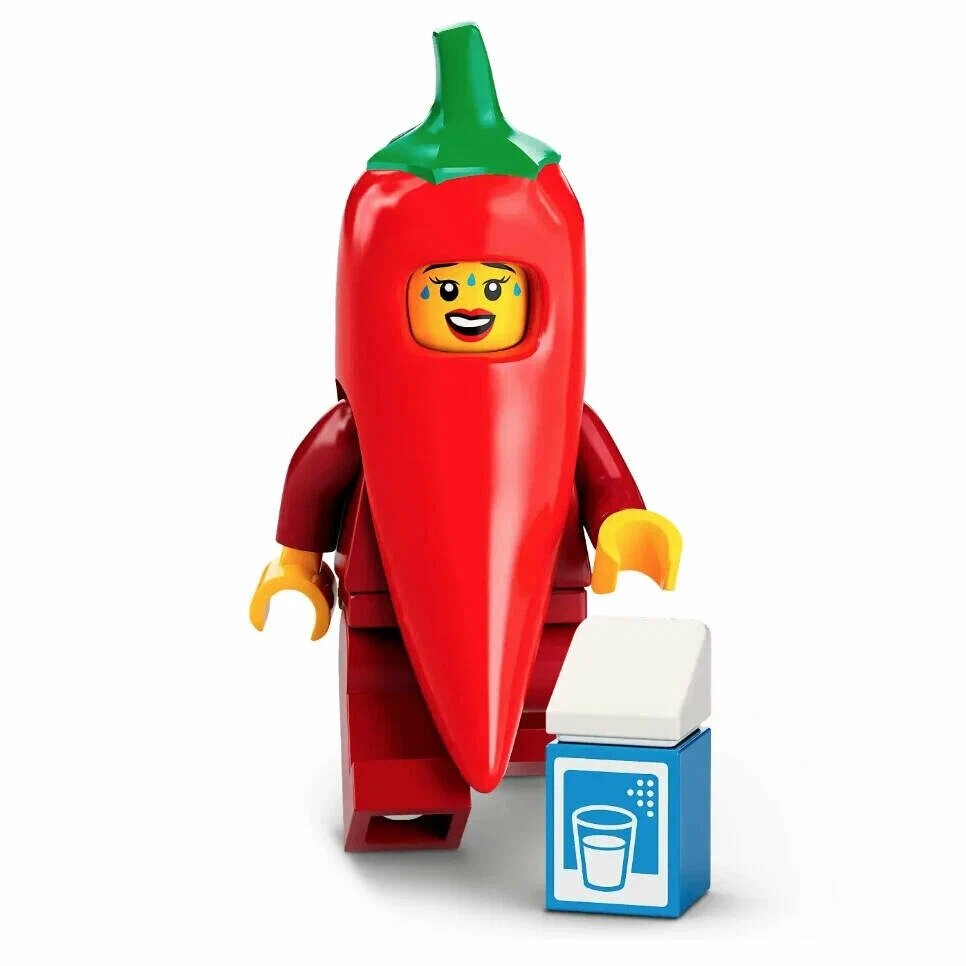 Lego Minifigures 71032 Девочка в костюме перчика / Chili Costume Fan