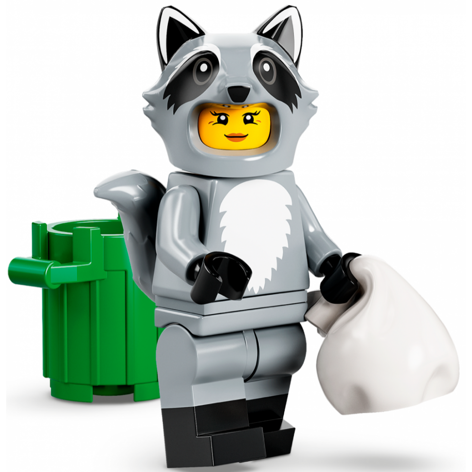 Lego Minifigures 71032 Девочка в костюме енота / Racoon Costume Fan