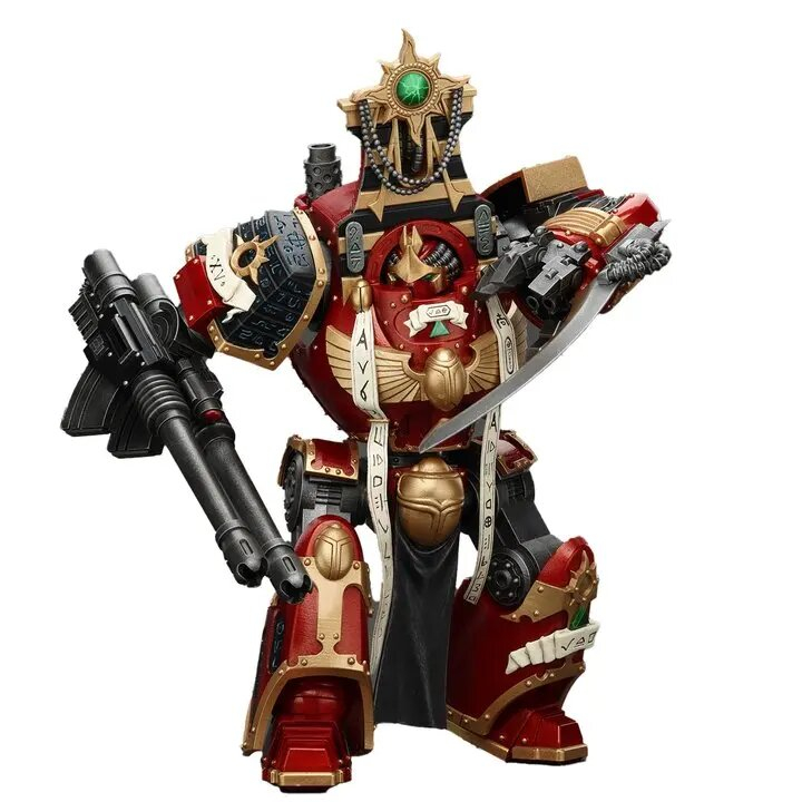 JoyToy Warhammer Thousand Sons Contemptor-Osiron Dreadnought With Gravis Force Blade and Gravis Autocannon